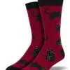 "Black Cat" Bamboo Women's Novelty Crew Socks by Socksmith