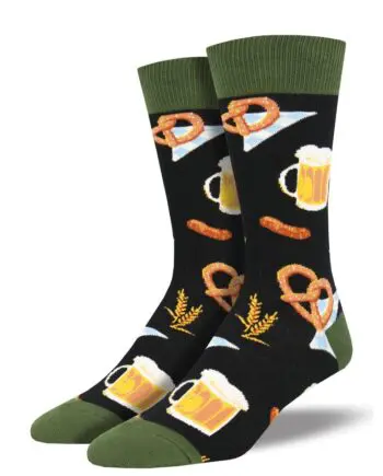 "Oktoberfest" Men's Novelty Crew Socks by Socksmith