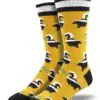 "Funky Skunky" Men's Novelty Crew Socks by Socksmith