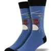 "Drum Solo" Men's Novelty Crew Socks by Socksmith