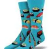 "Sushi" Men's Novelty Crew Socks by Socksmith