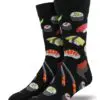 "Sushi" Men's Novelty Crew Socks by Socksmith