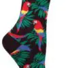 "Parrots" Women's Novelty Crew Socks by Socksmith