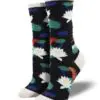 "Tranquil Pagoda" Women's Novelty Crew Socks by Socksmith