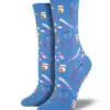 "MEDS" Women's Novelty Crew Socks by Socksmith