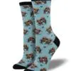 "Significant Otter" Women's Novelty Crew Socks by Socksmith