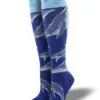 "Whale Watching" Women's Knee High Socks by Socksmith