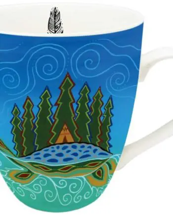 "Turtle Island" 18 oz. Signature Mug by Artist Patrick Hunter