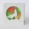 LED Wolf Baying Light Box