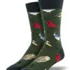 "Bird Is The Word" Men's Novelty Crew Socks