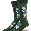 "Make A World of Difference" Men's Novelty Crew Socks