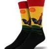 "Early Riser" Rooster Men's Novelty Crew Socks