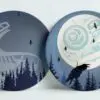 "Raven Moon & Wolf Spirit" 7.5 inch Indigenous Collection Signature Plates Box Set