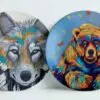 "Spring Already & Alpha" 7.5 inch Indigenous Collection Signature Plates Box Set