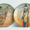 "Not Forgotten & Ancient Messages" 7.5 inch Indigenous Collection Signature Plates Box Set