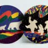 "Dancing Bears & Three Bears" 7.5 inch Indigenous Collection Signature Plates Box Set