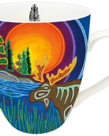 "Spirit Of The Mooz" 18 oz. Signature Mug by Artist Patrick Hunter