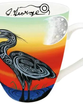 "Crane Clan" 18 oz. Signature Mug by Artist Jeffrey Red George