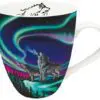 "Sky Dance – Wolf Song" 18 oz. Signature Mug by Artist Amy Keller-Rempp