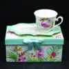 8 oz. Cup & Royal Saucer Bone China Set