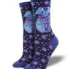 "Dog & Doggie" Laurel Burch Women's Novelty Crew Socks