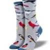 "Bird Is The Word" Women's Novelty Crew Socks