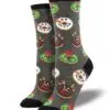 "Decorative Donuts" Women's Novelty Crew Socks