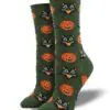 "Vintage Halloween" Women's Novelty Crew Socks