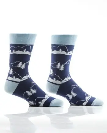 "Snow Day" Men's Novelty Crew Socks