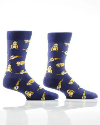 "Slothin Around" Men's Novelty Crew Socks