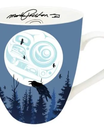 "Raven Moon" 18 oz. Signature Mug by Artist Mark Preston