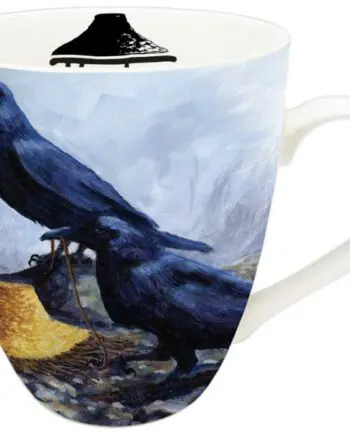 "She Will Have A Hat" (Ravens) 18 oz. Signature Mug by Artist Jean Taylor