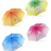 17.7" Polyester Umbrella with Carry Pouch Assorted Colours