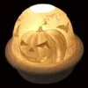 5" Halloween Candle Dome Light with Candle Plate