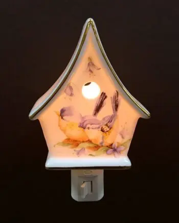 Bluebird Birdhouse Design Night Light