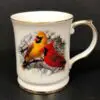 14 oz. Porcelain Mug with Cardinal Design