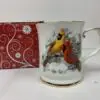 14 oz. Porcelain Mug with Cardinal Design