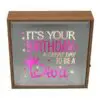 "It's Your Birthday" LED Reflection Art