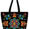 Revelation Art Tote Bag by Indigenous Artist Tracey Metallic