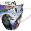 Raven Dream Catcher Art Mug by Indigenous Artist Carla Joseph