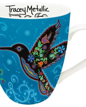 Eternity Art Mug by Indigenous Artist Tracey Metallic