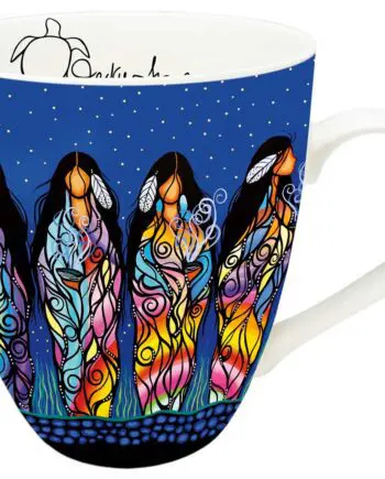 Bringing Good Medicine Art Mug by Indigenous Artist Jackie Traverse