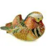 3.2" Mandarin Duck Crystal Studded Jewelry Trinket Box