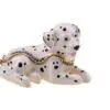 2.8" Dalmatian Crystal Studded Jewelry Trinket Box