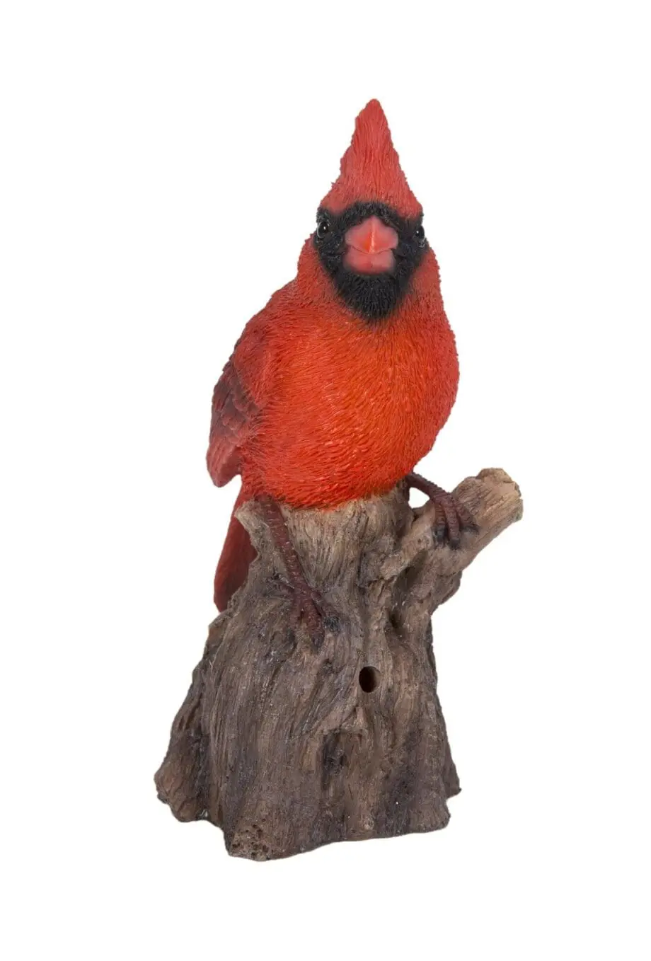 6.7" Cardinal Motion Activated Singing Figurine