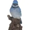 6.5" Motion Activated Singing Blue Jay on a Stump