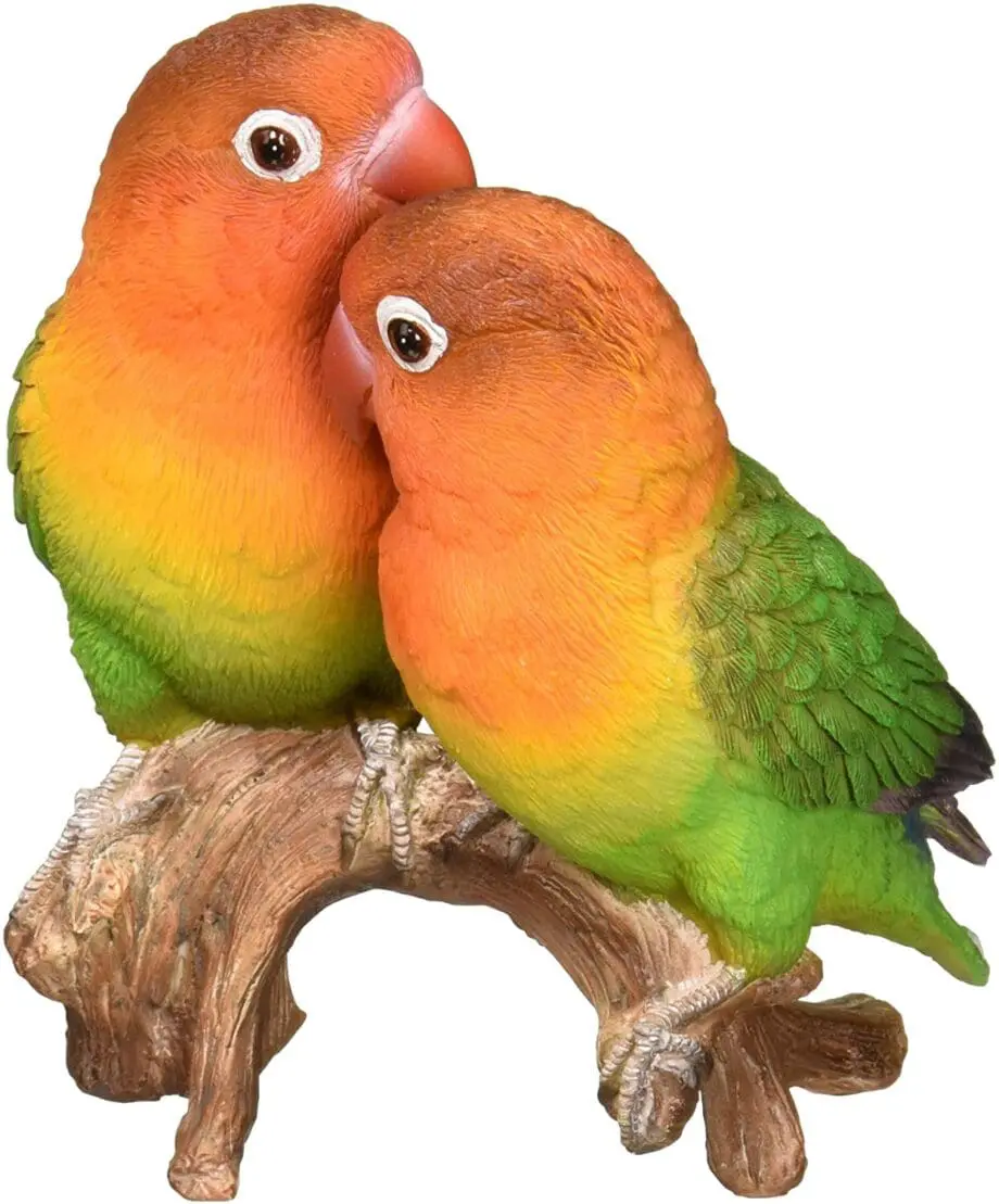 5" Lovebirds on a Branch Figurine