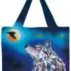 "Connected" 18" x 15" Reusable Art Shopping Bag by Artist Micqaela Jones