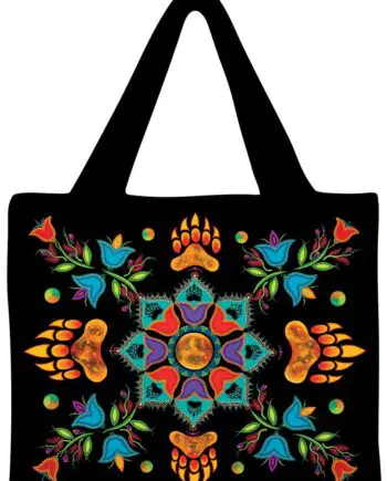 "Revelation" 18" x 15" Reusable Art Shopping Bag by Artist Tracey Metallic