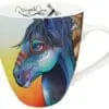 "Newe Punku" Horse 18 oz. Signature Mug by Artist Micqaela Jones